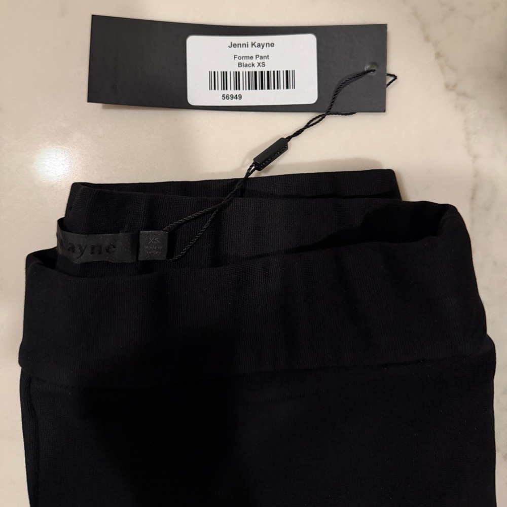 NWT Jenni Kayne Forme Pant in Black - Size XS